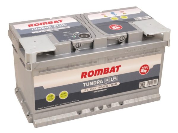Rombat TUNDRA PLUS 12V 85Ah 760A(EN) LB4 315x175x175 0/1 EAN5946602007953