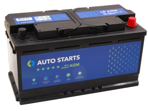 AUTO STARTS HIGH ENERGY AGM 12V 95Ah, 850A (EN) 353x175x190 0/1 EAN4751039330748