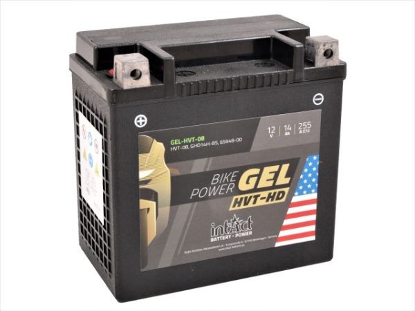 150 x 87 x 145 + - Intact Bike Power GEL 12V 14Ah(c20) 255A(EN) GHD14H-BS HVT-08 EAN4250227555029
