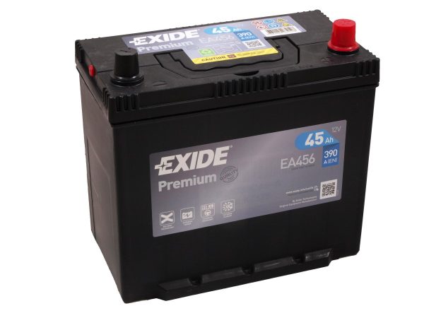 EXIDE Premium 12 V 45Ah (c20) 390 A(EN) 237x127x225 0/3 EAN3661024034128