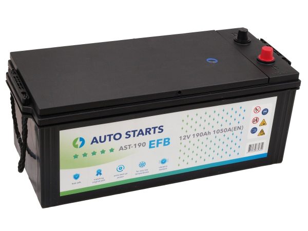 AUTO STARTS EFB 12V 190Ah 1050A(EN) 513x223x223 3/1 EAN4751039330854