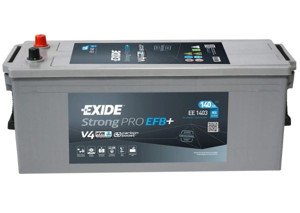 EXIDE Strong PRO EFB+ 12V 140Ah(c20) 800A(EN) 513x189x223 3/1, EAN3661024035248