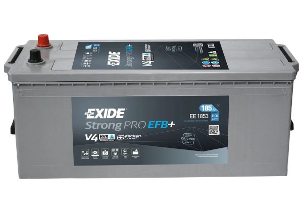 EXIDE Strong PRO EFB+ EE1853 12V 185Ah 1100A(EN) 513x223x223 3/1 EAN3661024035255