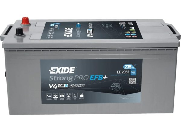 EXIDE Strong PRO EFB+ EE2353 12V 235Ah 1200A(EN) 518x279x240 3/1 EAN3661024036870