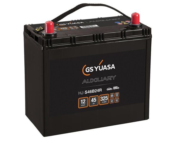 Yuasa Auxiliary AGM 12V 45Ah 325A (EN) 238x129x227 1/3