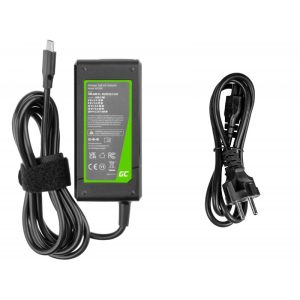 Lādētājs AC Adapteris Green Cell USB-C 45W PC, planšetēm, telefoniem