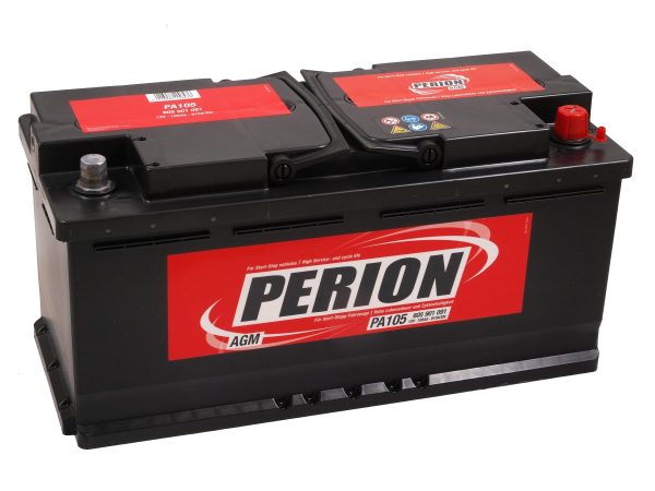 Perion AGM 105Ah 910A (EN) 394x175x190 0/1