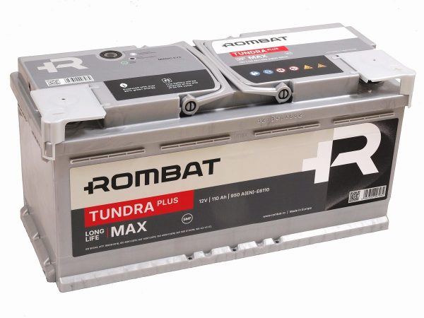 Rombat TUNDRA PLUS 12V 110Ah 950A(EN) L6 395x175x190 0/1 EAN5946602007984
