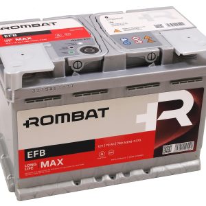 Rombat EFB 12V 70Ah 760A(EN) L3 278X175X190 0/1 EAN5946602005492