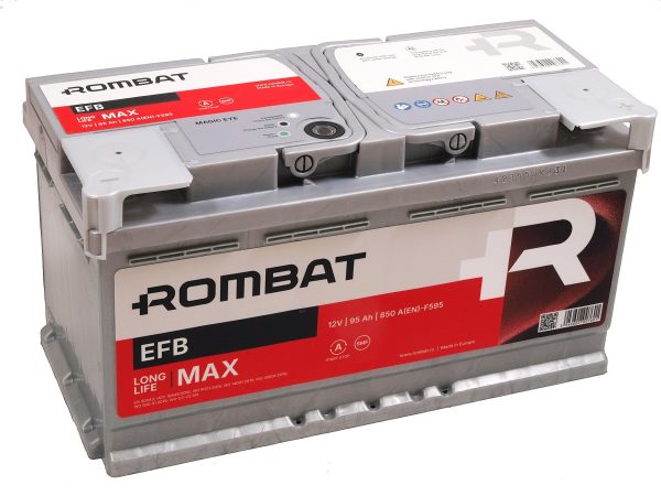 Rombat EFB 12V 95Ah 850A(EN) L5 353X175X190 0/1 EAN5946602007601