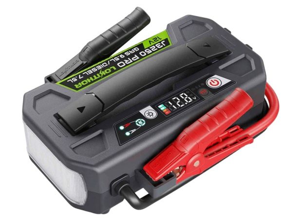 LOKITHOR 12V 74.2Wh 3250A LiFePO4 starta palīgiekārta