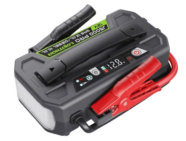 LOKITHOR 12V 99.8Wh 5000A LiFePO4 starta palīgiekārta