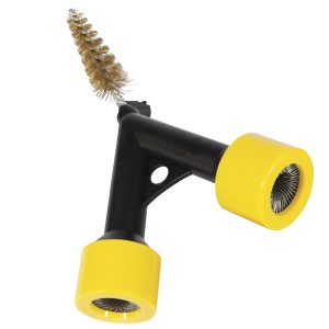 Akumulatora klemmju tīrīšanas birste