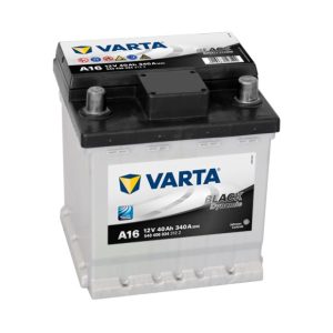 VARTA Black Dynamic A16 12V 40Ah(c20) 340A(EN) 175x175x190mm 0/1 B13 EAN4016987143599
