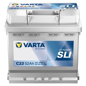 VARTA DYNAMIC SLI C22 12V 52Ah 470A (EN)207x175x190 0/1 EAN4016987167564