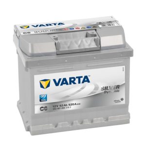 VARTA Silver Dynamic C6 12V 52Ah(c20) 520A(EN) 207x175x175mm 0/1 B13 EAN4016987119747