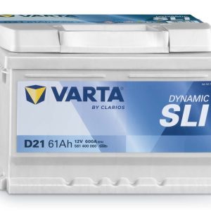 VARTA DYNAMIC SLI D21 12V 61Ah 600A (EN) 242x175x175 0/1 EAN4016987167397