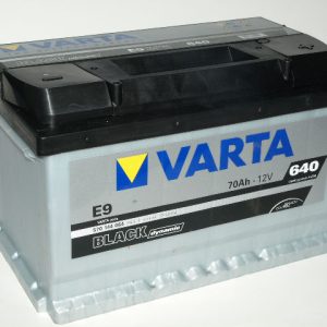 VARTA Black Dynamic E9 12V 70Ah(c20) 640A(EN) 278x175x175mm 0/1 B13 EAN4016987119433