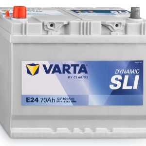 VARTA DYNAMIC SLI E24 12V 70Ah 630A (EN) 261x175x220 1/1 EAN4016987167632