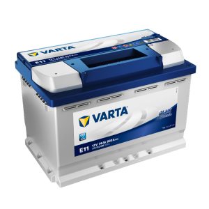 VARTA BLUE DYNAMIC E11 12V 74Ah 680A (EN) 278x175x190 0/1 EAN4016987119532