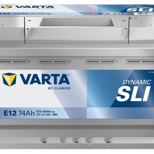 VARTA DYNAMIC SLI E12 12V 74Ah 680A (EN) 278x175x190 1/1 EAN4016987167663