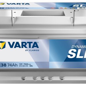 VARTA DYNAMIC SLI E38 12V 74Ah 750A (EN) 278x175x175 0/1 EAN4016987167410