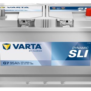 VARTA DYNAMIC SLI G7 12V 95Ah 830A (EN) 306x173x225 0/1 EAN4016987167700