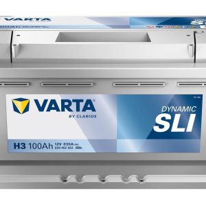 VARTA DYNAMIC SLI H3 12V 100Ah 830A (EN) 353x175x190 0/1 EAN4016987167458