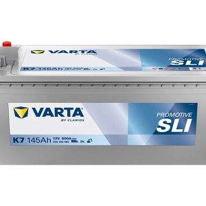 VARTA Promotive SLI K7 12V 145Ah(c20) 800A(EN) 513x189x223mm 3/1 B00 EAN4016987166338