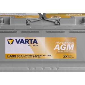 VARTA Professional Dual Purpose  AGM LA95 12V 95Ah 850A (EN), 353x175x190, 0/1 EAN4016987167007