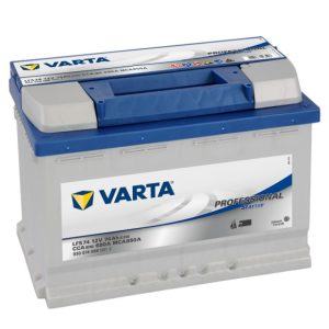 VARTA PROF. STARTER 100 LFS74 12V 74Ah 680A (EN), 278x175x190, 0/1