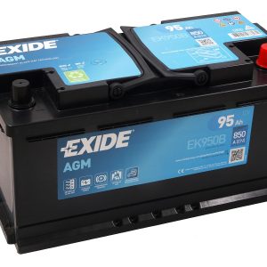 EXIDE START-STOP AGM EK950B 12V 95Ah 850A(EN) 353x175x190 0/1 EAN3661024038171
